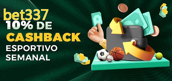 10% de bônus de cashback na bet337
